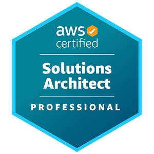 AWS Certified DevOps Engineer Professional badge