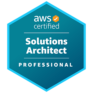 AWS Certified DevOps Engineer Professional badge