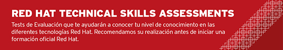 Red Hat skills assessments españa